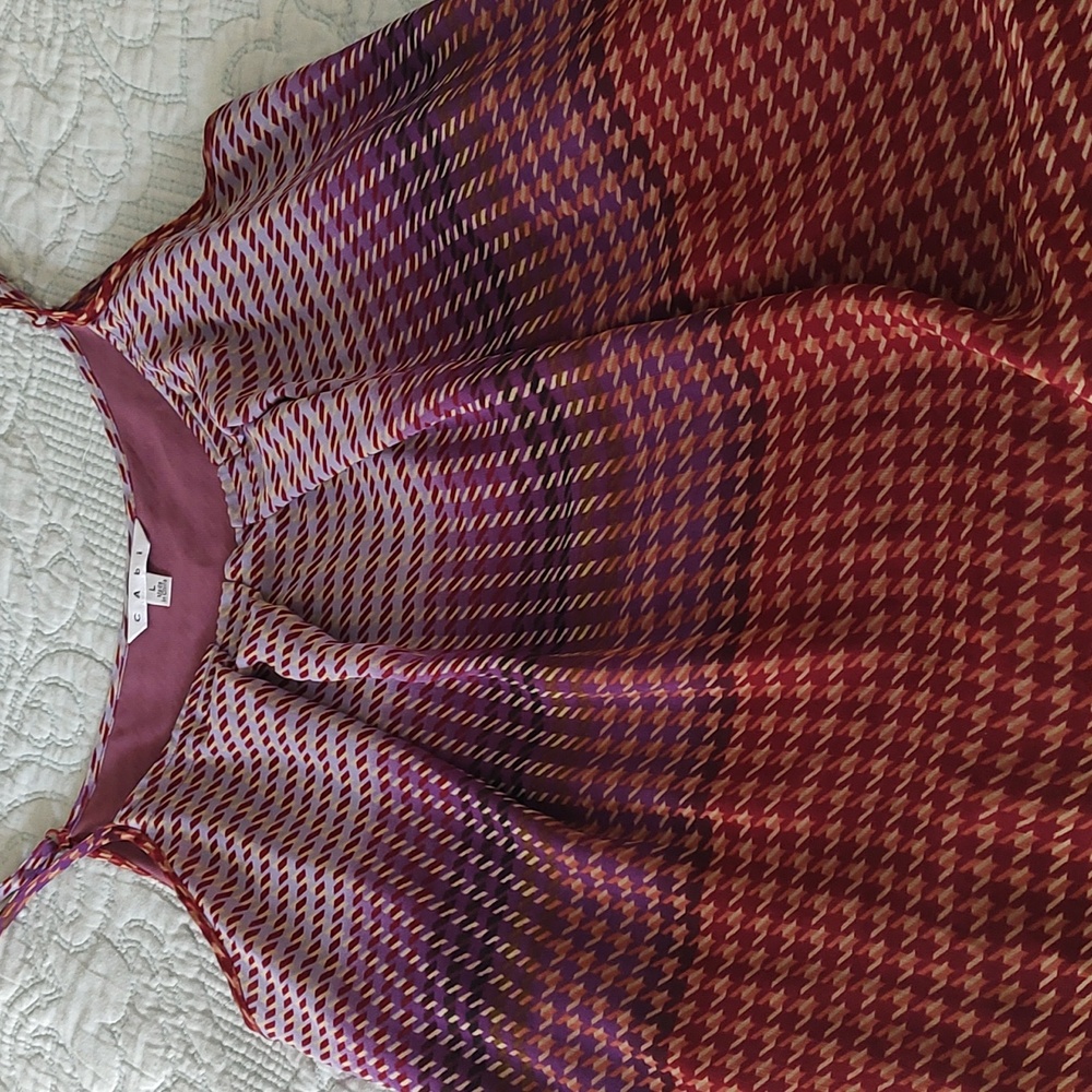 CAbi spaghetti strap tank, sz L